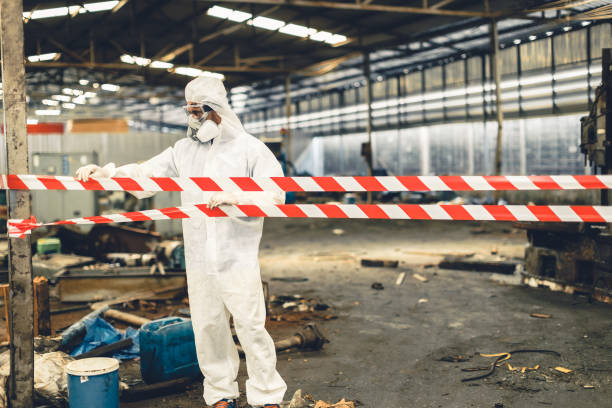 Professional Crime Scene Cleanup technician working in Osmond, NE